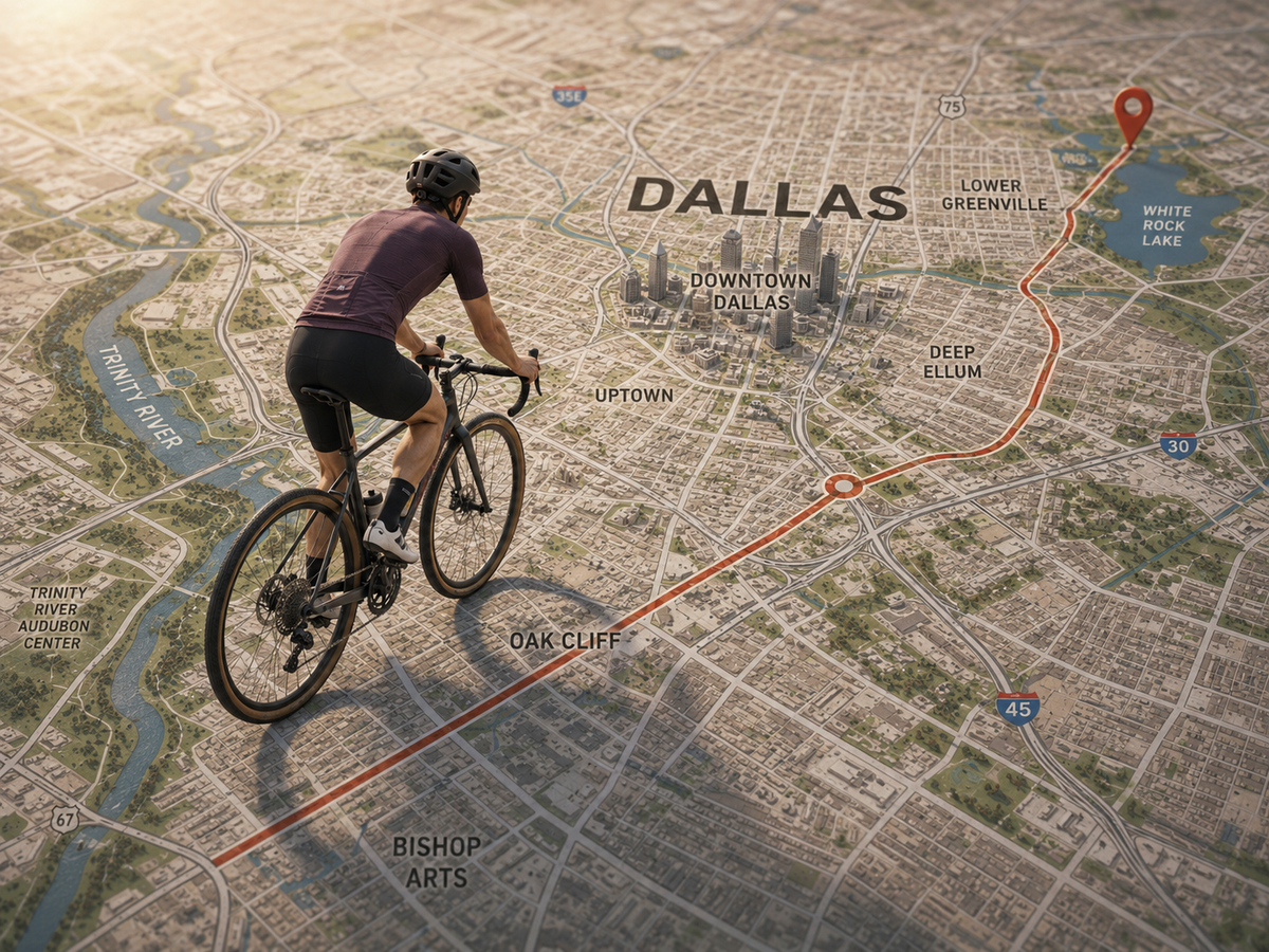Low Exposure Dallas Cycling
