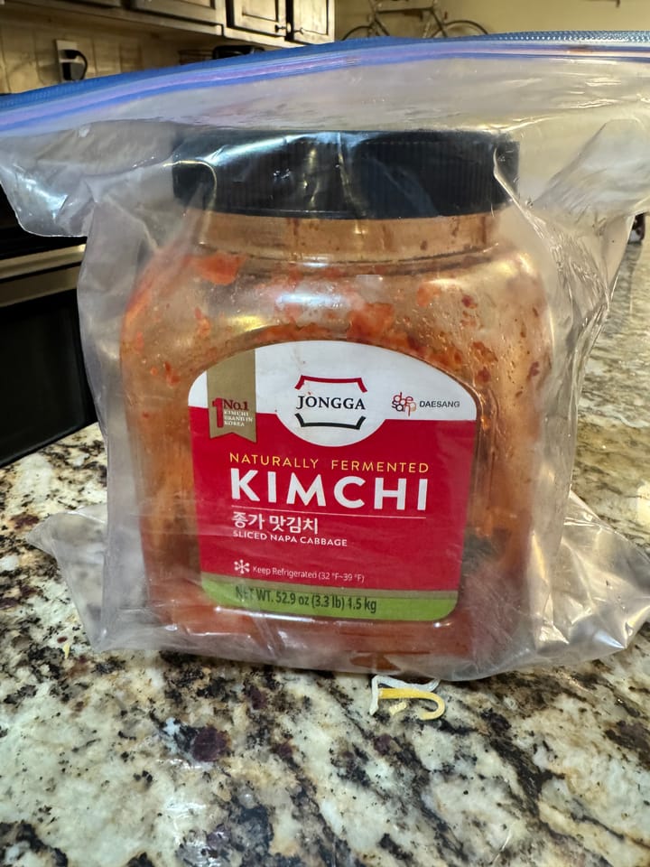 kimchi cured my lactose intolerance